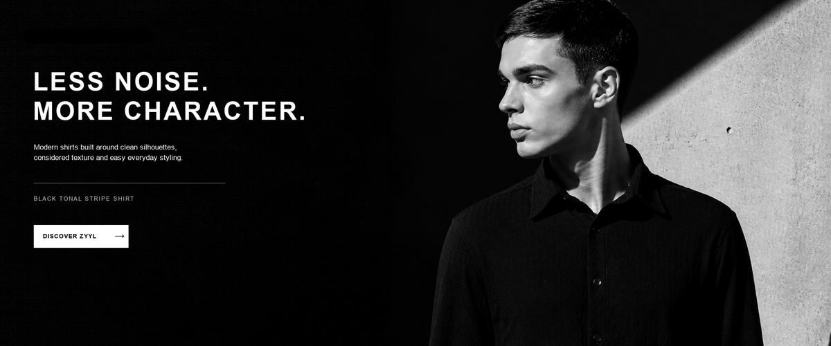 Less noise. More character. Modern shirts built around clean silhouettes, considered texture and easy everyday styling. Discover ZYYL.